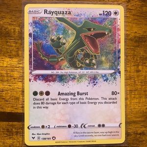 POKEMON TCG VIVID VOLTAGE RAYQUAZA
